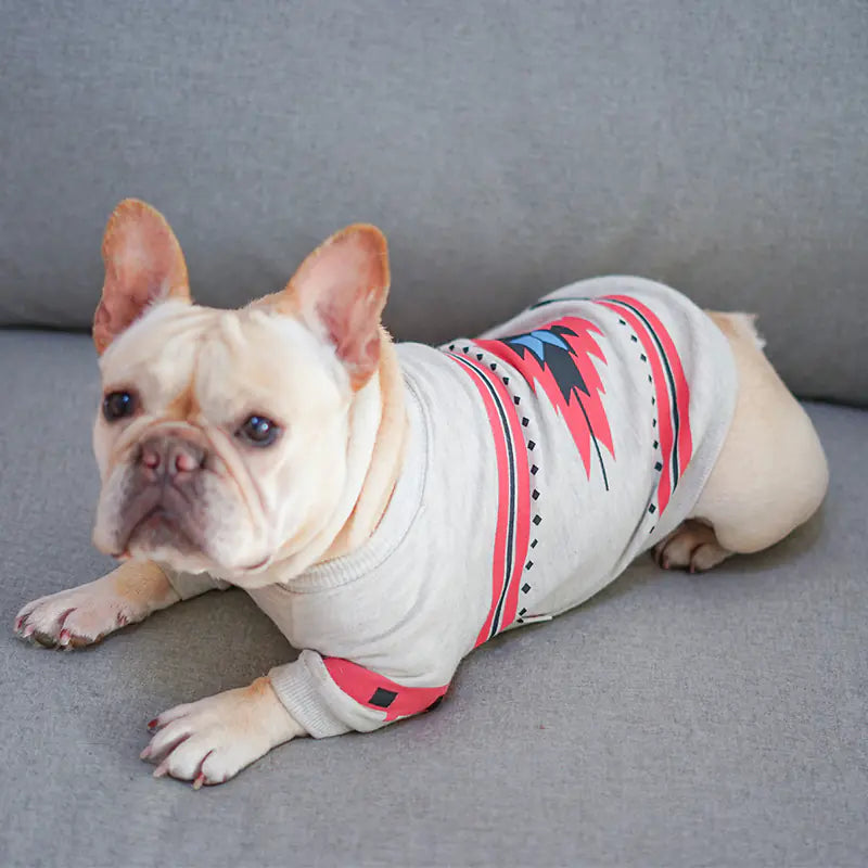 French Bulldog and Pug Pet T-Shirt, UK Style